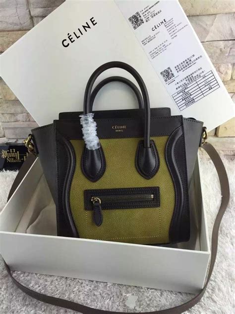 celine luggage nano goatskin 2015